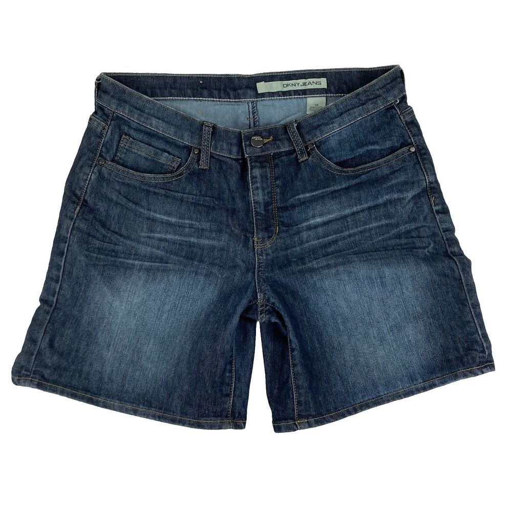 DKNY Womens Jean Shorts Size 08 (31‎ Measured Waist)